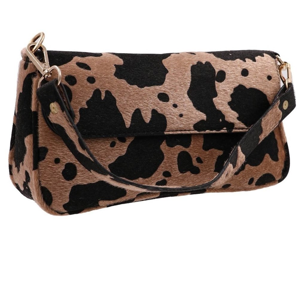 (Only 2 left) Faux fur Cross body